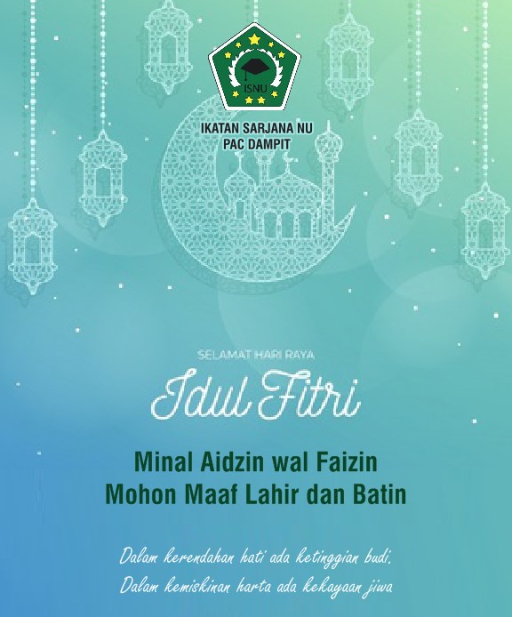 KHUTBAH IDUL FITRI 2020: IKHTIAR LANGIT DAN BUMI UTUK MENGHENTIKAN PANDEMI COVID-19